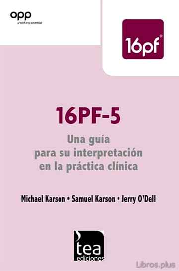 Descargar gratis ebook 16PF-5 en epub