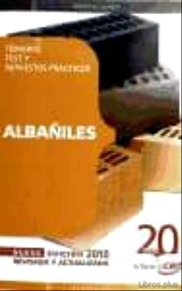 Descargar ebook ALBAÑILES. TEMARIO, TEST Y SUPUESTOS PRACTICOS