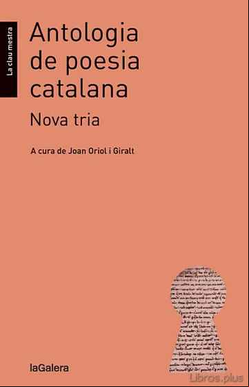 Descargar gratis ebook ANTOLOGIA DE POESIA CATALANA: NOVA TRIA en epub
