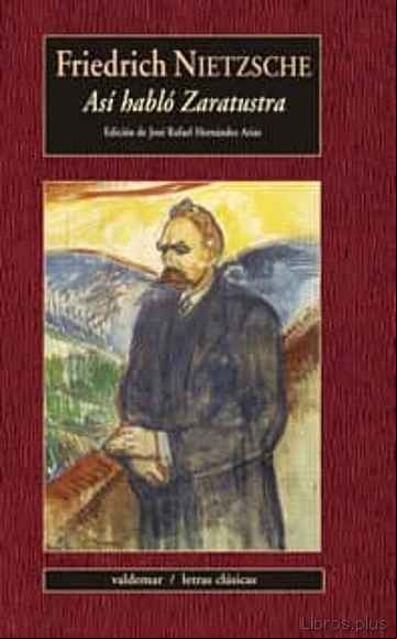 Descargar gratis ebook ASÍ HABLÓ ZARATUSTRA en epub
