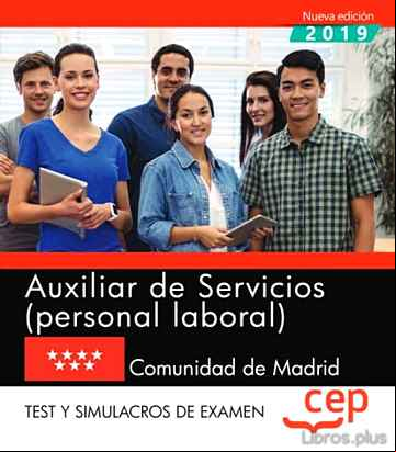Descargar gratis ebook AUXILIAR DE SERVICIOS (PERSONAL LABORAL). COMUNIDAD DE MADRID TEST Y SIMULACROS DE EXAMEN en epub