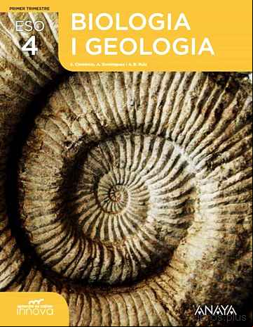 Descargar ebook BIOLOGIA I GEOLOGIA 4º ESO APRENDER ES CREIXER INNOVA VALENCIANO