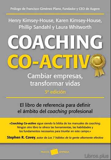 Descargar ebook COACHING CO-ACTIVO: CAMBIAR EMPRESAS. TRANSFORMAR VIDAS (3ª ED.)