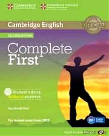 Descargar ebook COMPLETE FIRST CERTIFICATE FOR SPANISH SPEAKERS STUDENT S BOOK WITHOUT ANSWERS WITH CD-ROM 2ND EDITION