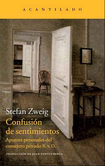 Descargar gratis ebook CONFUSION DE SENTIMIENTOS: APUNTES PERSONALES DEL CONSEJERO PRIVA DO R.V.D. en epub
