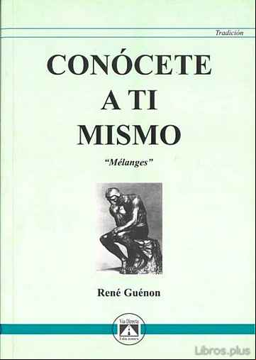 Descargar gratis ebook CONOCETE A TI MISMO (MELANGES) en epub