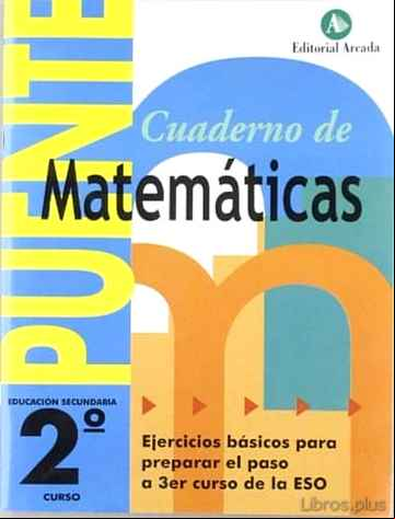 Descargar ebook CUDERNO PUENTE 2 ESO. MATEMATICAS