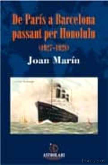 Descargar gratis ebook DE PARIS A BARCELONA PASANT PER HONOLULU (1927-1928) en epub