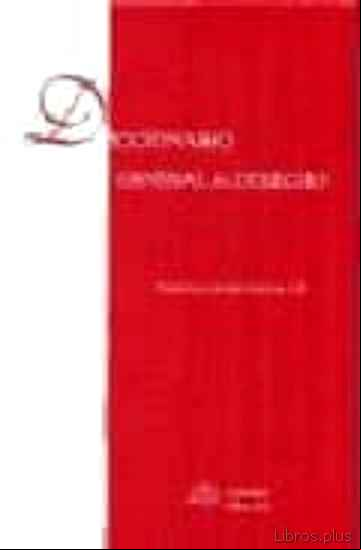 Descargar gratis ebook DICCIONARIO GENERAL DE DERECHO en epub