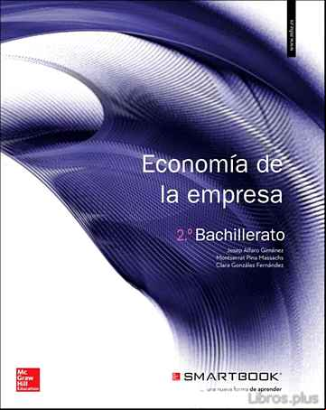 Descargar ebook ECONOMÍA DE LA EMPRESA 2º BACHILLERATO INCLUYE CÓDIGO SMARTBOOK (ED 2016)