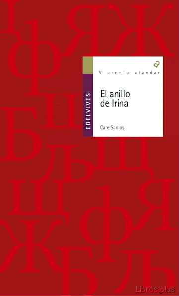 Descargar gratis ebook EL ANILLO DE IRINA (V PREMIO ALANDAR) en epub