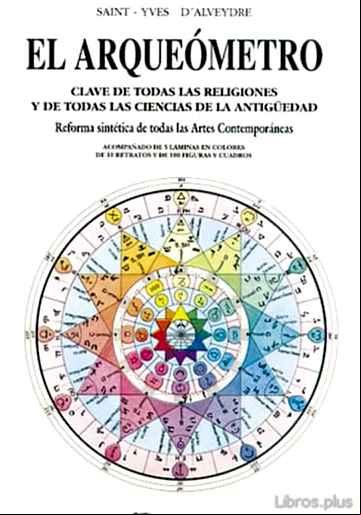 Descargar gratis ebook EL ARQUEOMETRO : CLAVE DE TODAS LAS RELIGIONES Y DE TODAS LAS CIE NCIAS DE LA ANTIGUEDAD en epub