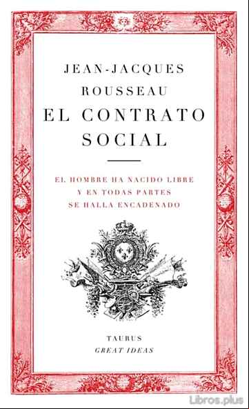 Descargar ebook EL CONTRATO SOCIAL (GREAT IDEAS)