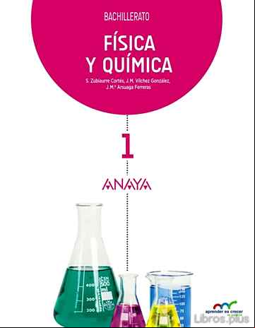 Descargar ebook FÍSICA Y QUÍMICA 1º BACHILLERATO CASTELLANO MEC