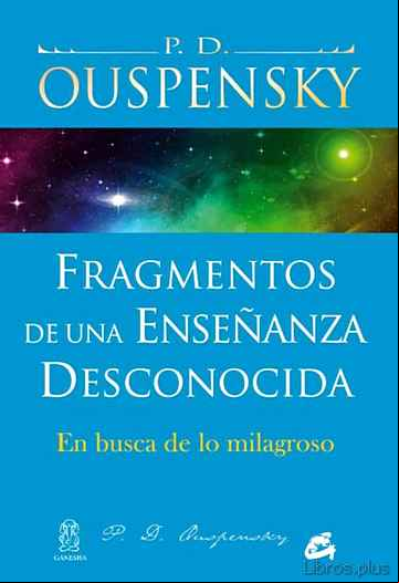 Descargar ebook FRAGMENTOS DE UNA ENSEÑANZA DESCONOCIDA