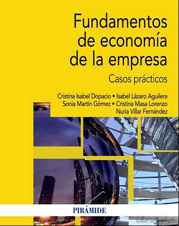 Descargar ebook FUNDAMENTOS DE ECONOMIA DE LA EMPRESA CASOS PRACTICOS