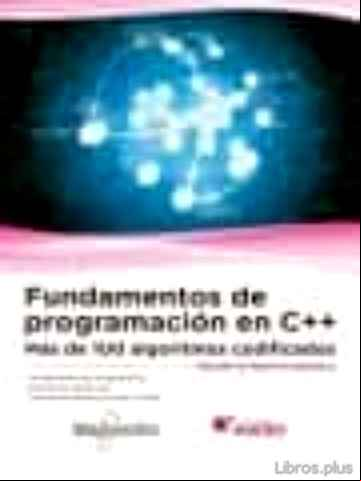 Descargar gratis ebook FUNDAMENTOS DE PROGRAMACIÓN EN C++ en epub