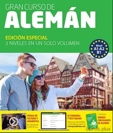 Descargar gratis ebook GRAN CURSO PONS ALEMAN 2018. CURSOS DE AUTOAPRENDIZAJE A1-A2-B1 en epub