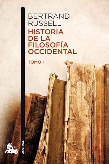 Descargar gratis ebook HISTORIA DE LA FILOSOFIA OCCIDENTAL I en epub