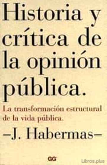 Descargar gratis ebook HISTORIA Y CRITICA DE LA OPINION PUBLICA en epub