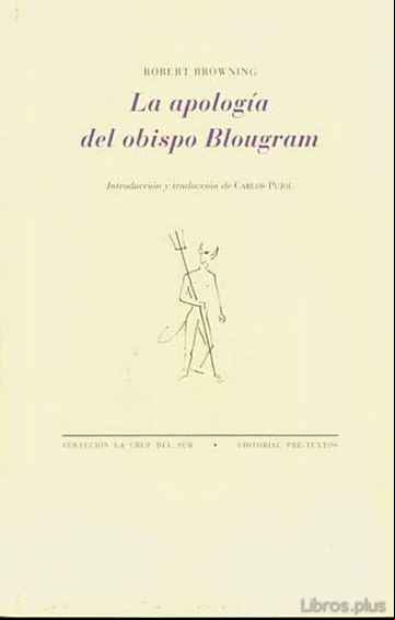 Descargar gratis ebook LA APOLOGIA DEL OBISPO BLOUGRAM en epub