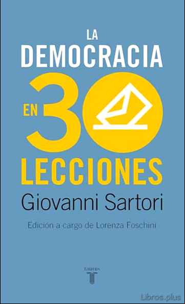 Descargar ebook LA DEMOCRACIA EN 30 LECCIONES