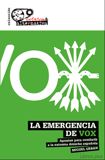Descargar gratis ebook LA EMERGENCIA DE VOX en epub