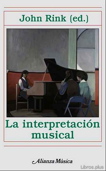 Descargar gratis ebook LA INTERPRETACION MUSICAL en epub