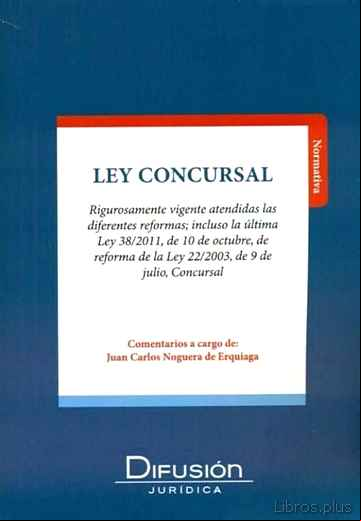 Descargar ebook LEY CONCURSAL
