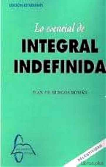 Descargar ebook LO ESENCIAL DE INTEGRAL DEFINIDA (2º ED.)
