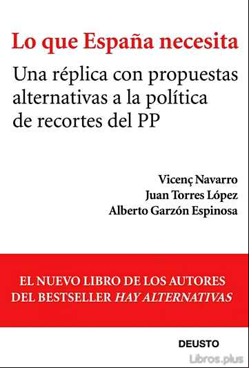 Descargar gratis ebook LO QUE ESPAÑA NECESITA en epub
