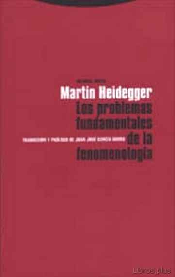 Descargar gratis ebook LOS PROBLEMAS FUNDAMENTALES DE LA FENOMENOLOGIA en epub