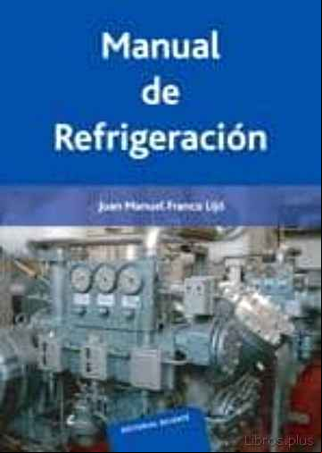 Descargar gratis ebook MANUAL DE REFRIGERACION en epub