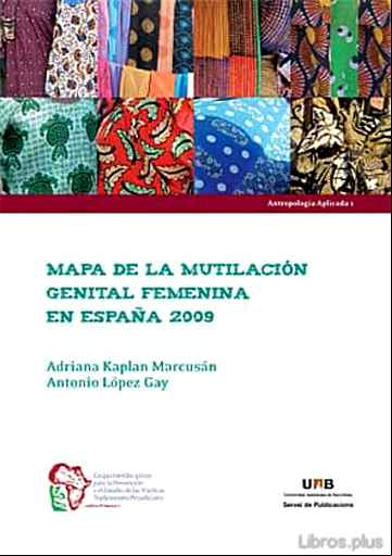 Descargar ebook MAPA DE LA MUTILACION GENITAL FEMENINA: ESPAÑA 2009