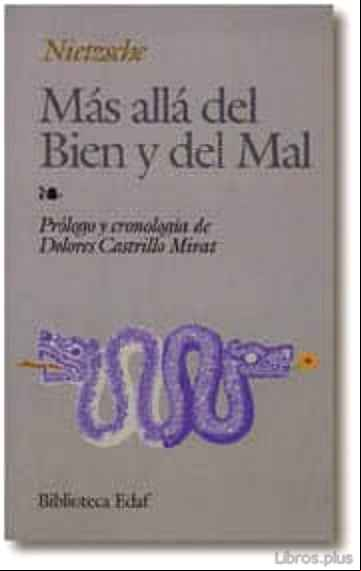 Descargar ebook MAS ALLA DEL BIEN Y DEL MAL