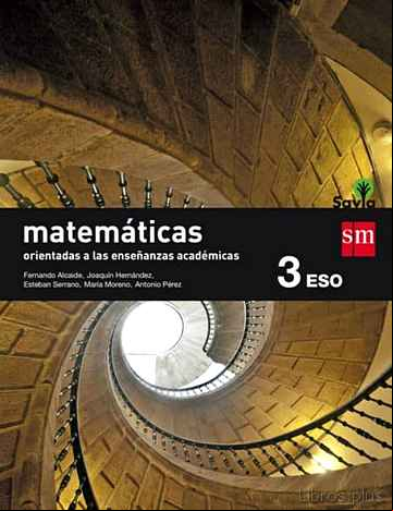 Descargar ebook MATEMÁTICAS B 3º ESO SAVIA ORIENTADAS A LAS ENSENANZAS ACADEMICAS
