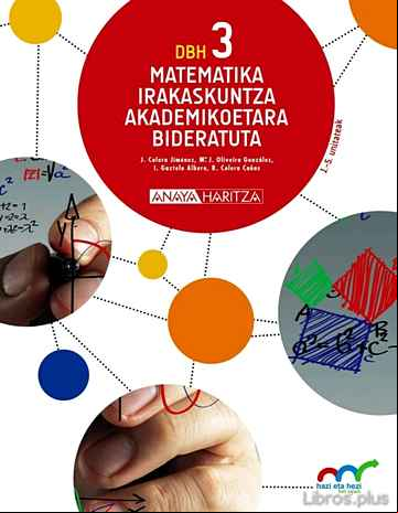 Descargar ebook MATEMATIKA IRAKASKUNTZA AKADEMIKOETARA BIDERATUTA 3  HAZI ETA HEZI BAT EGINIK EUSKERA