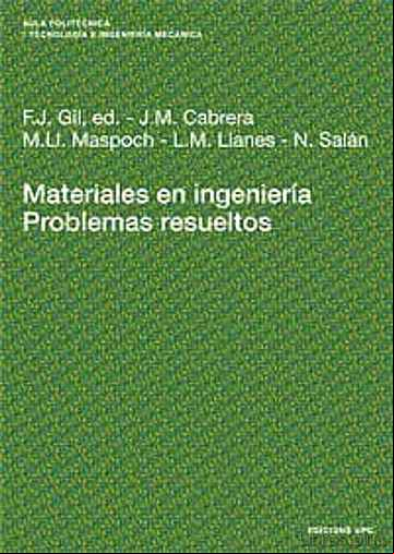 Descargar gratis ebook MATERIALES EN INGENIERIA: PROBLEMAS RESUELTOS en epub
