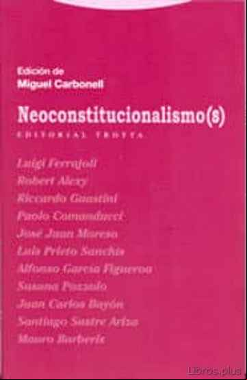 Descargar gratis ebook NEOCONSTITUCIONALISMO(S) en epub