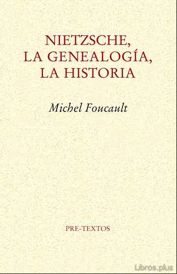 Descargar ebook NIETZSCHE, LA GENEALOGIA, LA HISTORIA