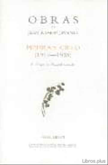 Descargar gratis ebook O.C. JUAN RAMON JIMENEZ: PIEDRA Y CIELO en epub