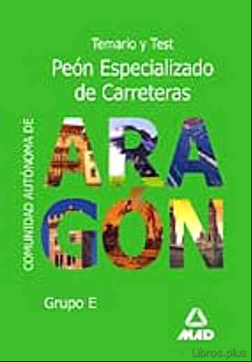 Descargar ebook PEON ESPECIALIZADO DE CARRETERAS COMUNIDAD AUTONOMA DE ARAGON