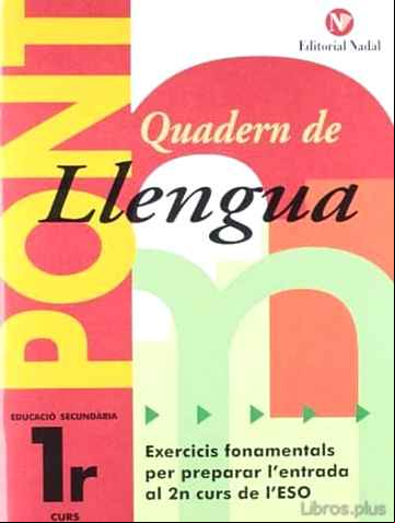 Descargar ebook QUADERN DE LLENGUA 1 ESO