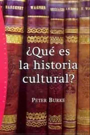 Descargar gratis ebook ¿QUE ES LA HISTORIA CULTURAL? en epub