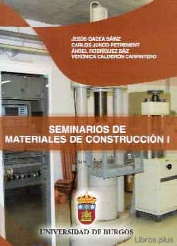 Descargar gratis ebook SEMINARIOS DE MATERIALES DE CONSTRUCCION I en epub