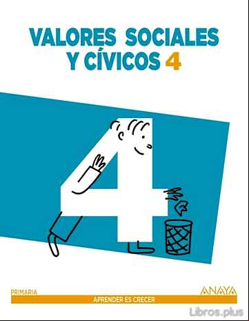 Descargar ebook VALORES SOCIALES Y CÍVICOS 4º EDUCACION PRIMARIA   MEC