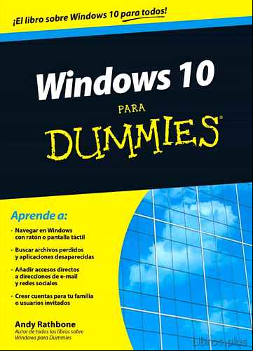 Descargar gratis ebook WINDOWS 10 PARA DUMMIES en epub